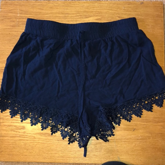 Forever 21 Pants - Lace Trim Shorts
